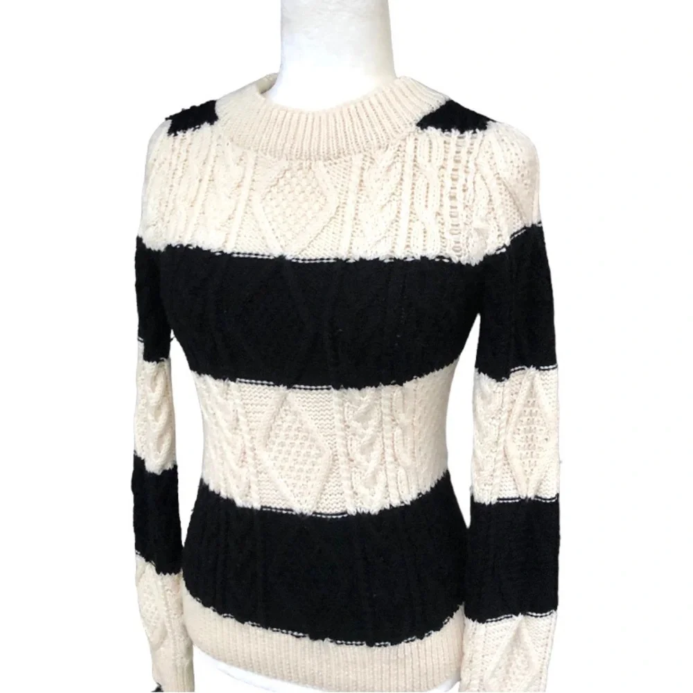 J. Crew Wool Hand Knit Sweater